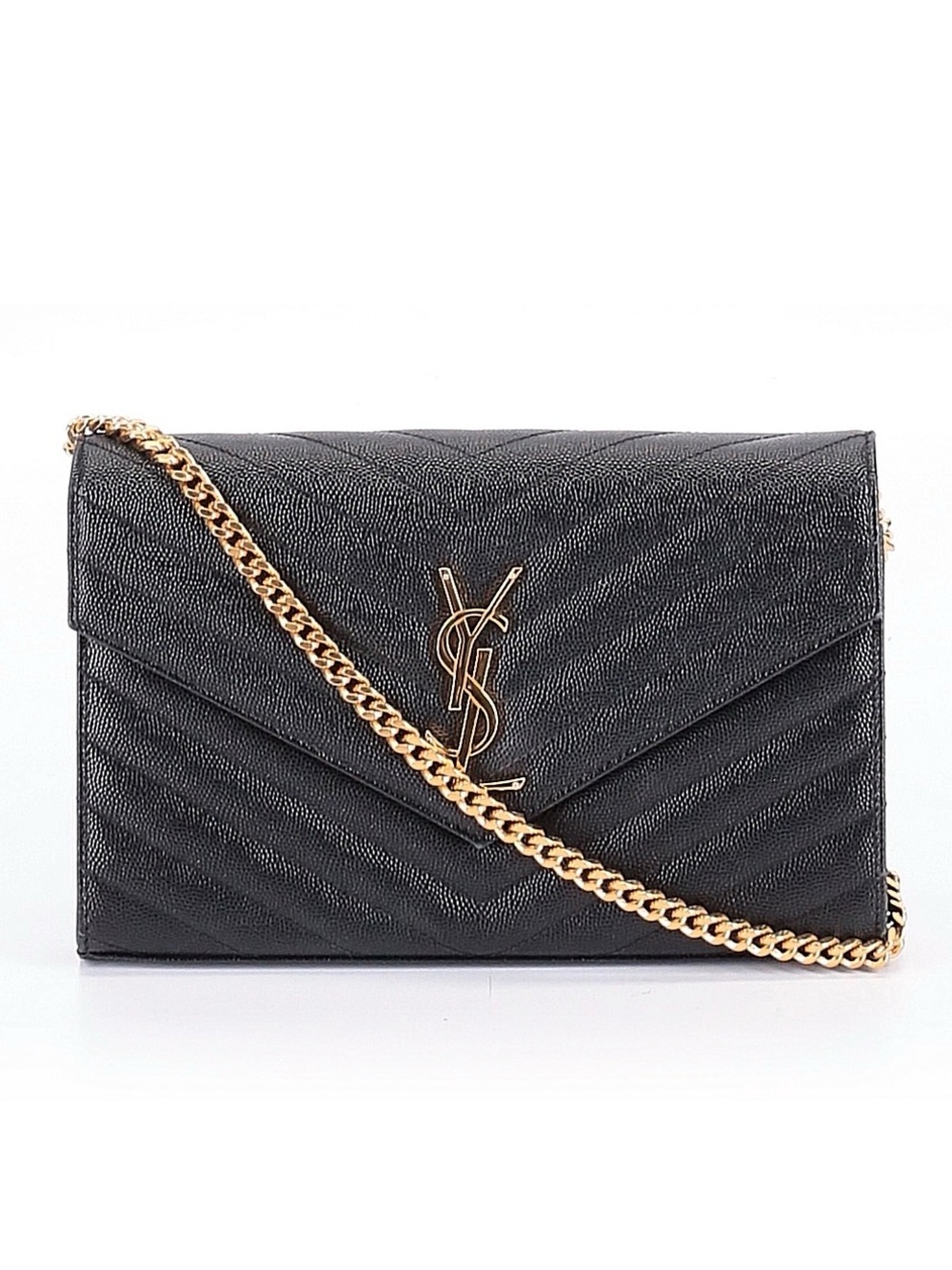 Saint Laurent clutch with chain